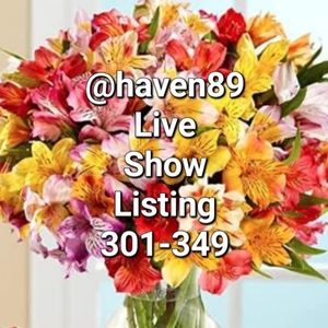 301-349 Live Show Listing!